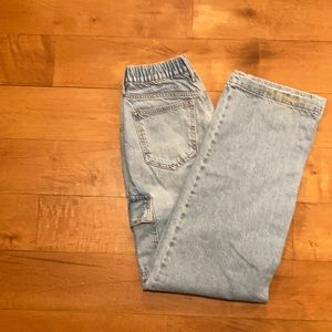 Wide leg Forever 21 cargo jeans | s